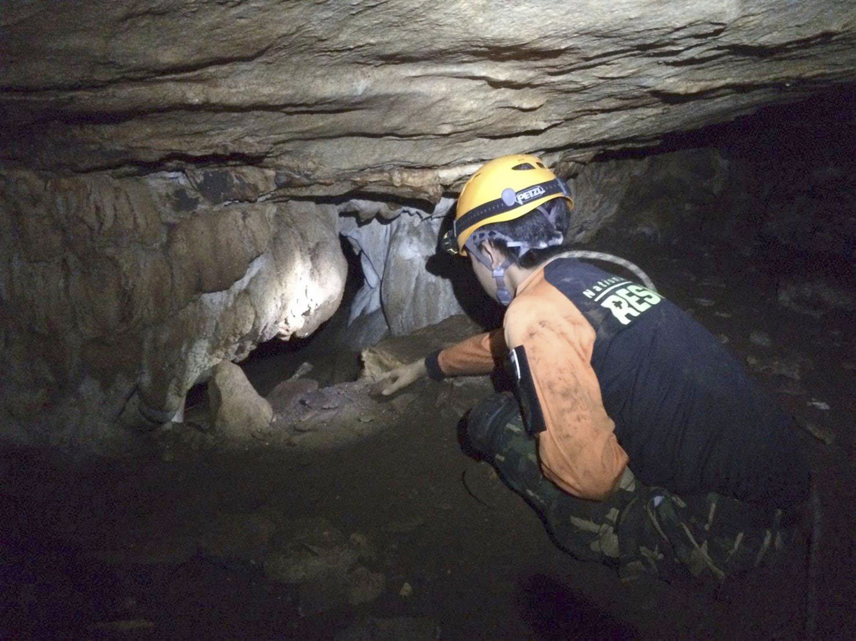 Thailand Cave Search Entrance